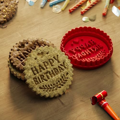Birthday Cookie Stamp Fun Festive Cookie Stamp Cutter