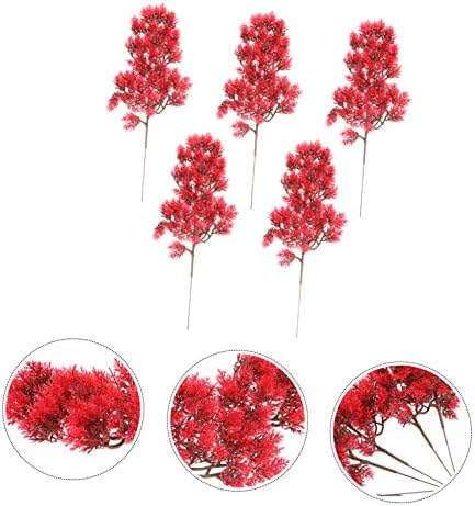 Festive Pine Leaves Christmas Decor 5-Piece Set