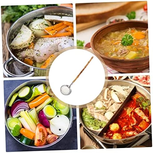 PAMINGONO Long Handle Colander Kitchen Tool