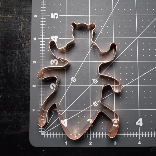Cute Beetle Copper Cookie Cutter 425 x 325 Inches