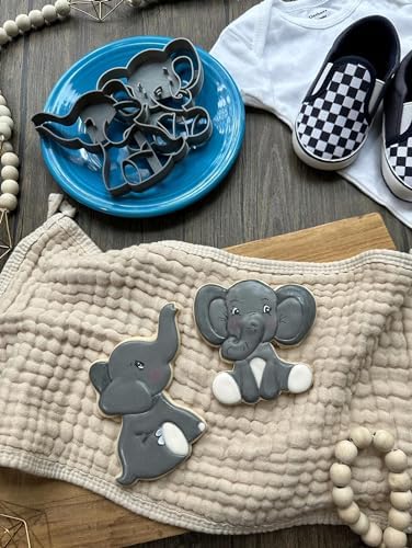 Elephant Cookie Cutters - Fun for Baking and Gifting