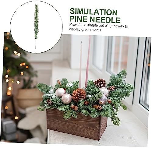 20PCS Premium Artificial Pine Needles for Home Decor