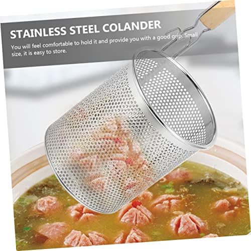 Stainless Steel Noodle Strainer Basket - Easy Cooking Solution