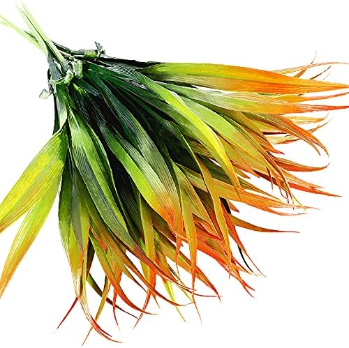 CLONG Fake Grass Outdoor Plant UV Resistant Fake Bushes