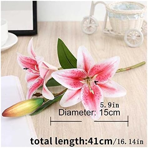 GaRcan Artificial Lily Bouquet Color C