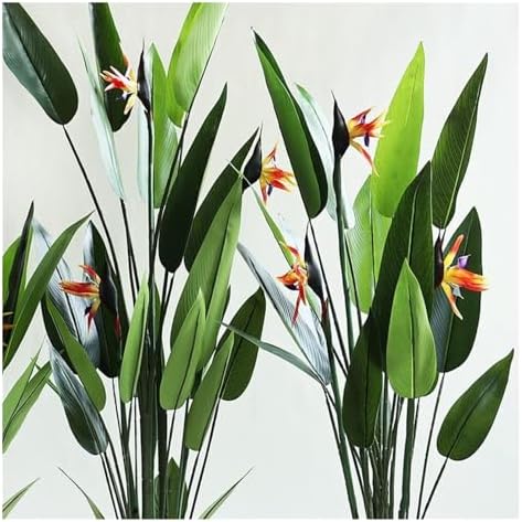 45ft Artificial Bird of Paradise Tree Potted Fake Plant