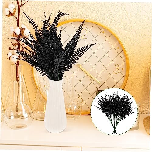 4 artificial fern branches for Halloween