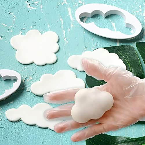 Grosun 3D Cloud Mold Set for Cake Creations