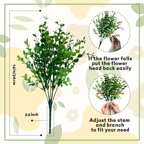 Lifelike artificial flowers and plants for home and garden