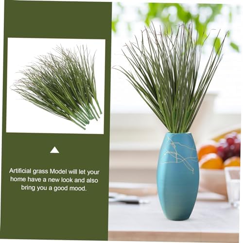 12-Piece Fake Grass for Home Decor