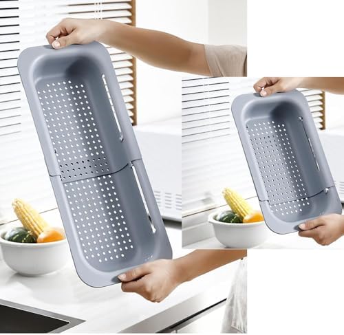 Adjustable Expandable Collapsible Kitchen Colander