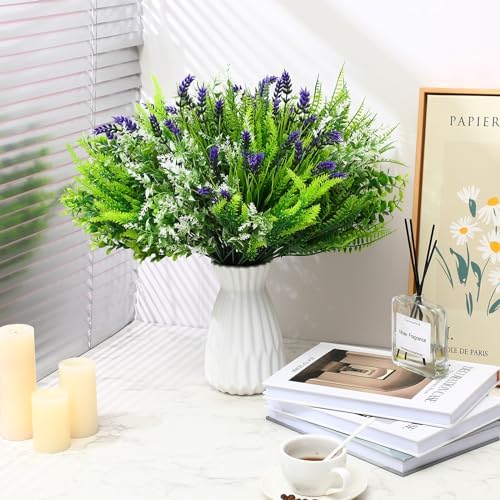 CEENNA 64 x8 Falloc 138in faux bush grass UV Resistant
