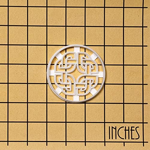 Bakerlogy Nordic Runes - Celtic Shield Knot Cookie Cutter