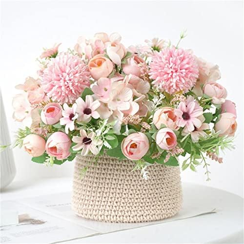 GaRcan Mixed Artificial Bouquet with Pot Color D