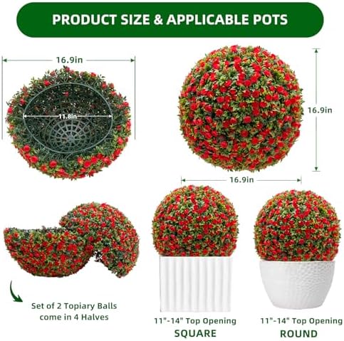 Perfect 17 Artificial Topiary for Weddings