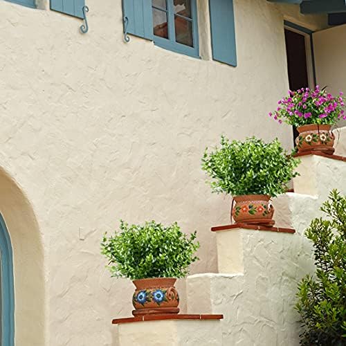 8-Piece Eucalyptus Fake Plants
