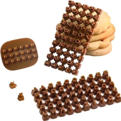 6-Pack Letter Pottery Stamps for Clay