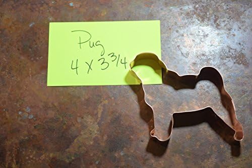 Pug Cookie Cutters - Handmade in USA