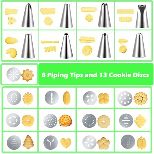 Suuker Premium 13 Disc Set for Perfect Cookie Baking Safe Durable