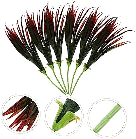 6pcs Fake Plant Stem Plastic Shrubs for Weddings
