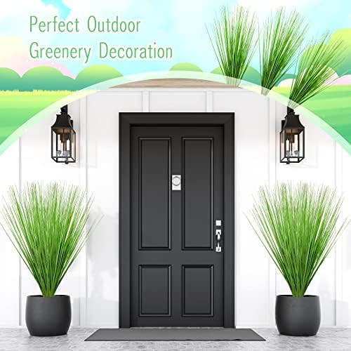 27-Inch Artificial Onion Grass Decor 10-Pack