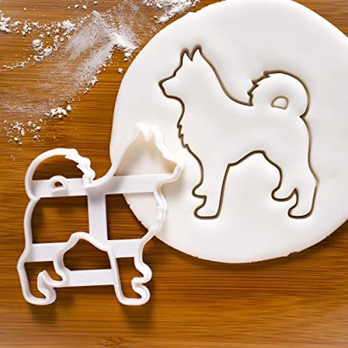 Bakerlogy Husky Body Cookie Cutter - Easy to Clean Dishwasher Safe
