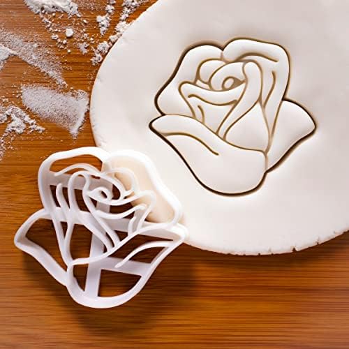 Bakerlogy Rose Cookie Cutter 1-Piece
