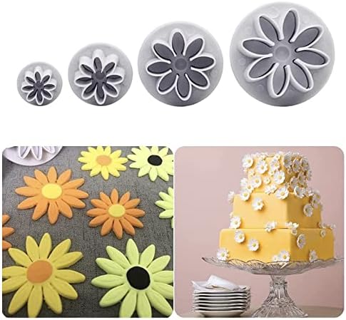 High-Quality Sunflower Fondant Cutter Set USA