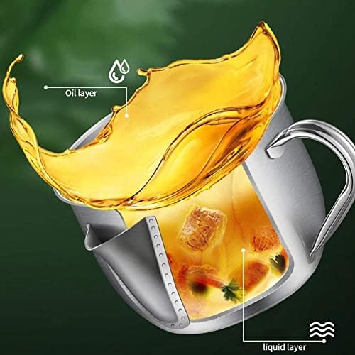 New Multifunction Steel Gravy Oil Soup Fat Separator
