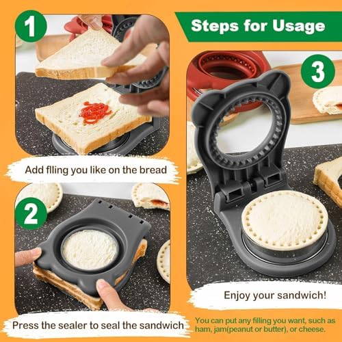Crustless Sandwich Cutter for Kids