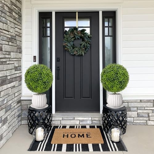 Luxury 2-Pack Boxwood Topiaries