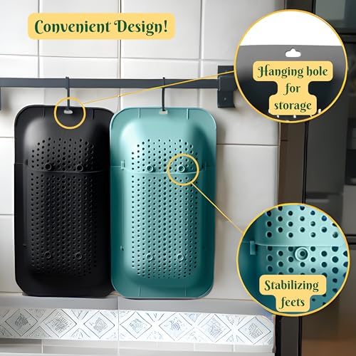 KV Kitchen Tools Complete BPA-Free Expandable Colander Set