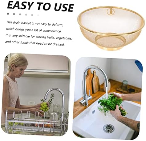 SWOOMEY Fine Mesh Vegetable Washing Colander