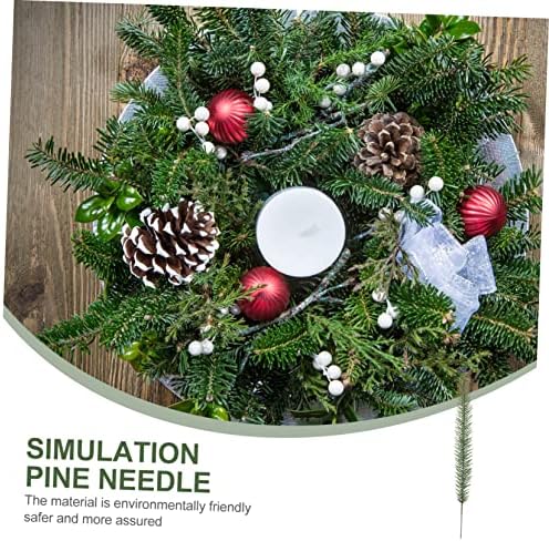 20PCS Premium Artificial Pine Needles for Home Decor