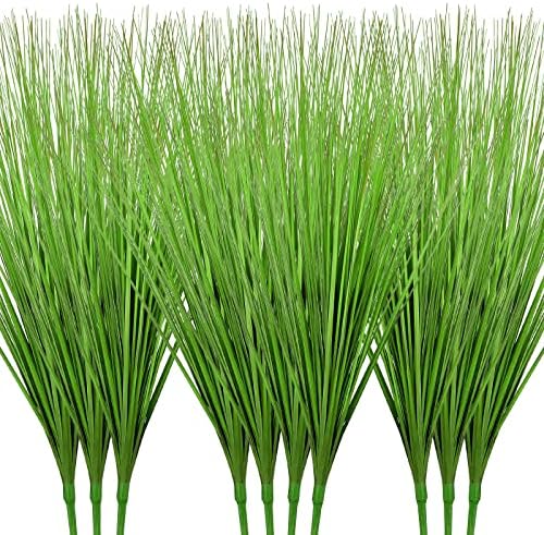 27-Inch Artificial Onion Grass Decor 10-Pack