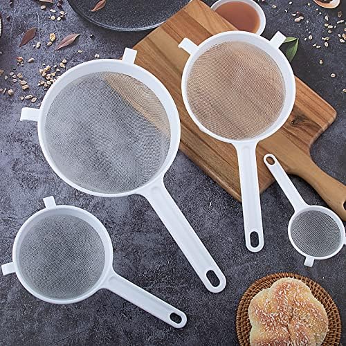 Worldity 4-Piece Fine Mesh Strainer Set