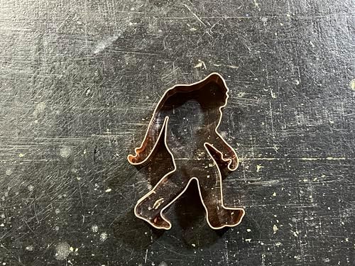 Sasquatch-licious 4-Inch Copper Cookie Cutter