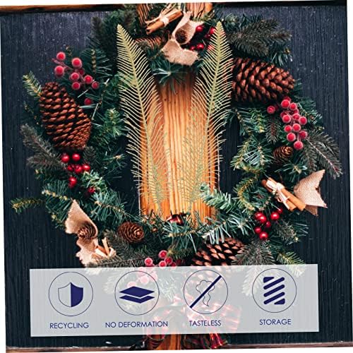 12-Piece Golden Christmas Leaf Garland