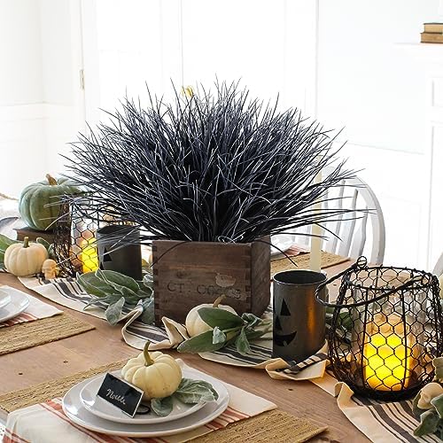RECUTMS Halloween Fake Grass Plants