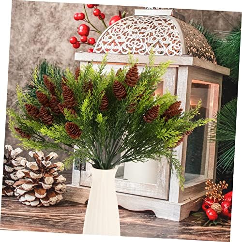 5-Piece imitation plants fake greenery pine branches Christmas tree garland dining room