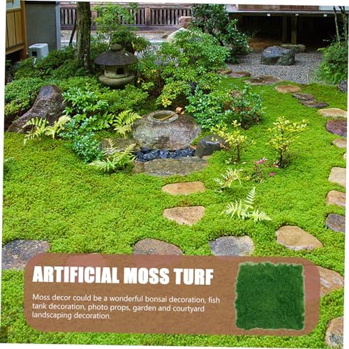 Natural-Looking Fake Moss Mat