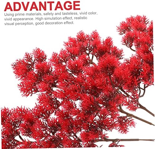 Festive Pine Leaves Christmas Decor 5-Piece Set