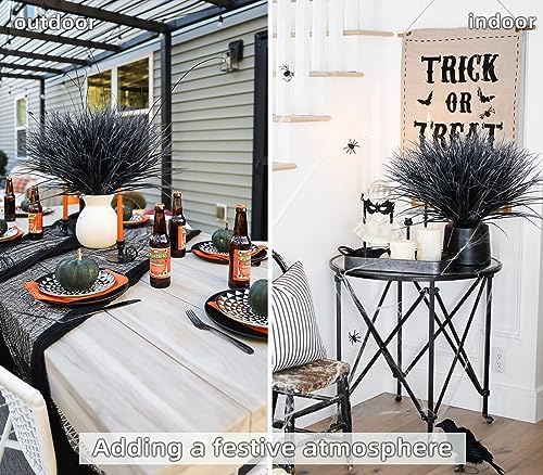 RECUTMS Halloween Fake Grass Plants