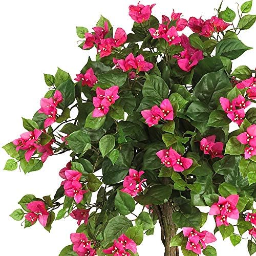 Nearly Natural 5228 Bougainvillea Topiary Mini Elegant 5-Feet Green